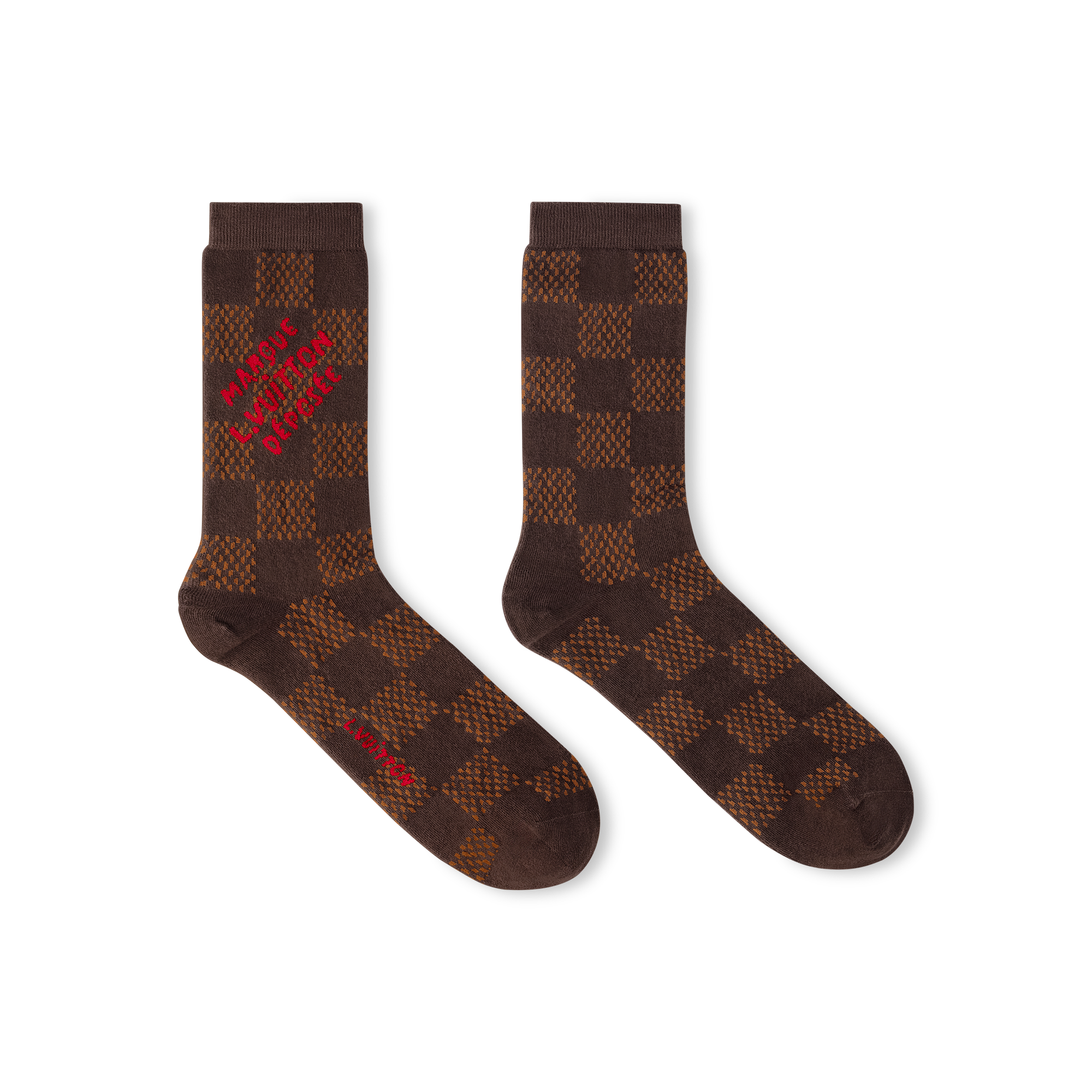 会長　 LOUIS VUITTON チェック柄ソックス Damier Heritage Socks S00 - Accessories | LOUIS VUITTON